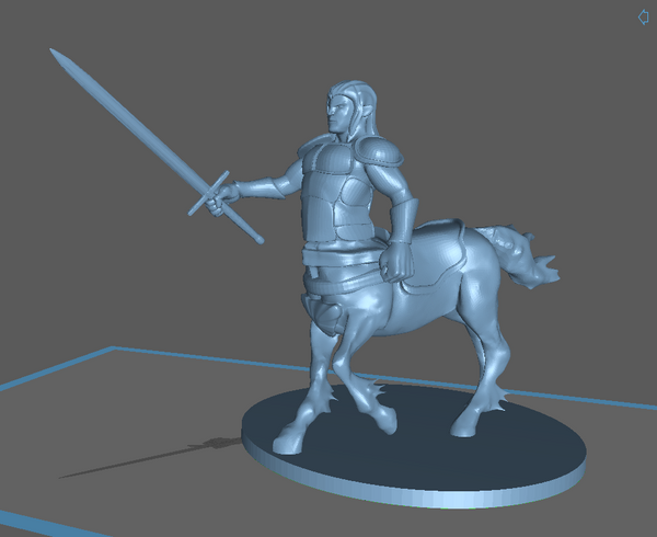 Adventurer: Male Centaur Fighter