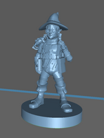 Adventurer: Male Gnome Wizard Clockwork