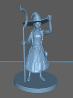 Adventurer: Female Human Wizard