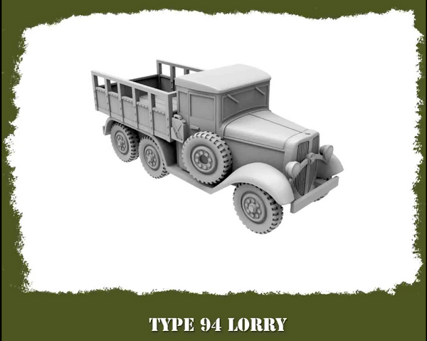WW2 Japan: Type 94 Lorry