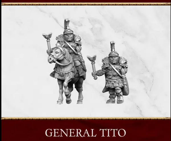 Imperial Rome Army: ROMAN GENERAL TITO