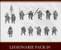 Imperial Rome Army: LEGIONARIE PACK 01