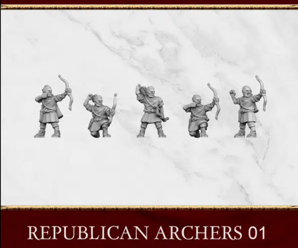 Roman Republic Army: ARCHERS