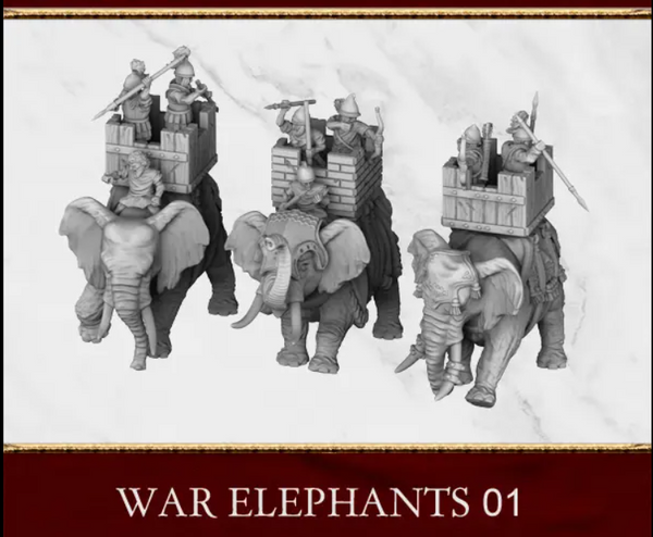 Carthaginian Army: WAR ELEPHANTS