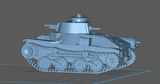 WW2 Type 4 Ke-Nu Light Tank