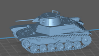 WW2 Type 2 Ke-To Light Tank