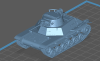 WW2 Type 2 Ke-To Light Tank