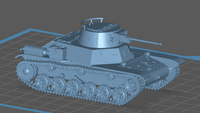 WW2 Type 2 Ke-To Light Tank