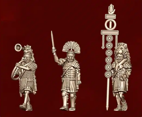 Ancient World: Roman Legionaries Command 01