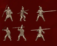 Ancient World: Germanic Warriors with Spears 01