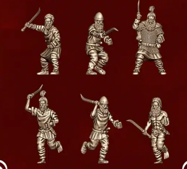 Ancient World: Germanic Warriors with Falx