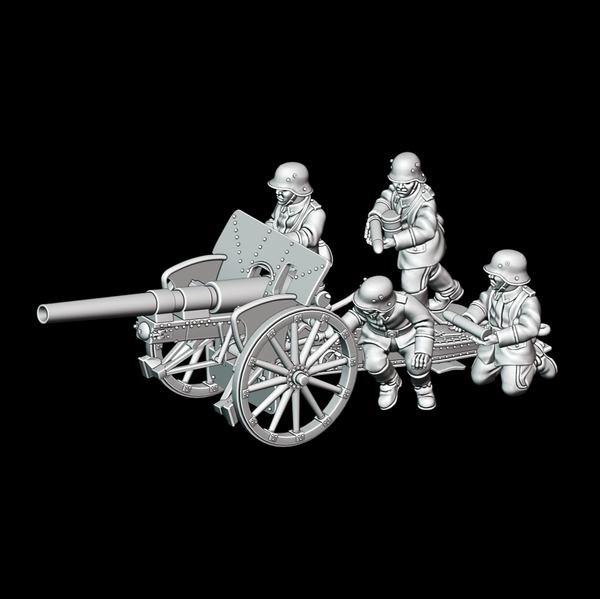 WW1 - Imperial Germany - 7.7cm Feldkannone 16