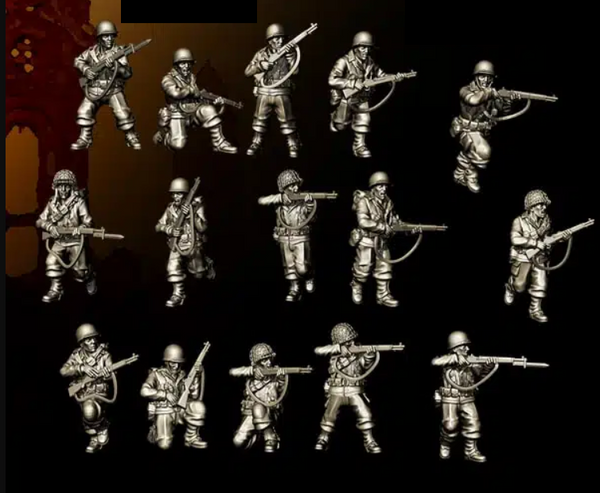 WW2 USA: Riflemen Squad A