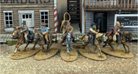 Deadmans Hand Mouted Gunfighters (Plastic)