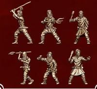 Ancient World: Germanic Warriors with Levy Blunt Weapons