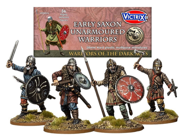Victrix Miniatures - Early Saxon Unarmoured Warriors