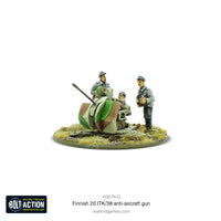 Bolt Action Finnish 20 ITK/38 Anti-Aircraft Gun