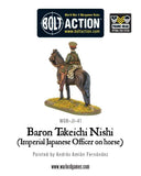 Bolt Action Baron Nishi (Imperial Japanese Officer On Horse)