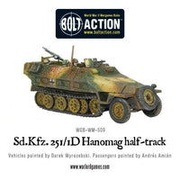Bolt Action Sd.Kfz 251/1 Ausf D Hanomag Halftrack