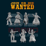 Wild West Miniatures: Female Gang