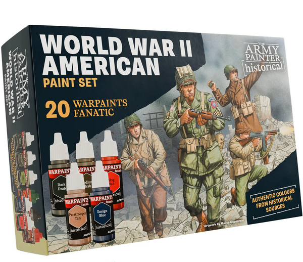 Army Painter - Warpaints Historical - WWII American - Preorder