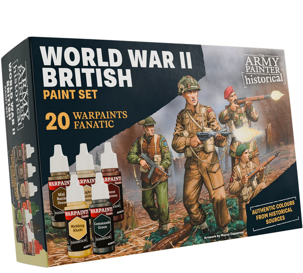Army Painter - Warpaints Historical - WWII British - Preorder