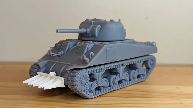 WW2 Sherman Rhino Tank – Dark Castle Terrain