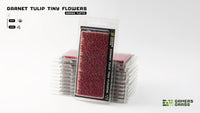 Garnet Tulip Tiny Flowers - Gamers Grass