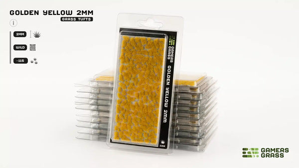 Golden Yellow 2mm - Gamers Grass