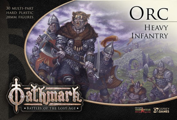 Oathmark Plastic Orc Heavy Infantry