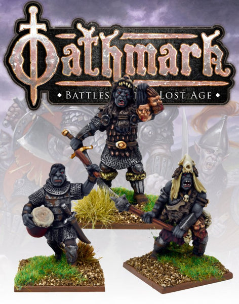 Oathmark Orc King, Wizard and Drummer II