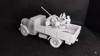 WW2 Opel Blitz with FLAK38 20mm with Armored Cab