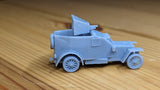 WW1 France: Peugeot Armoured Car