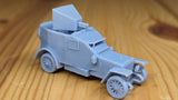 WW1 France: Peugeot Armoured Car