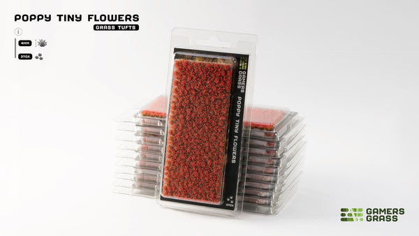 Poppy Tiny Flowers - Gamers Grass
