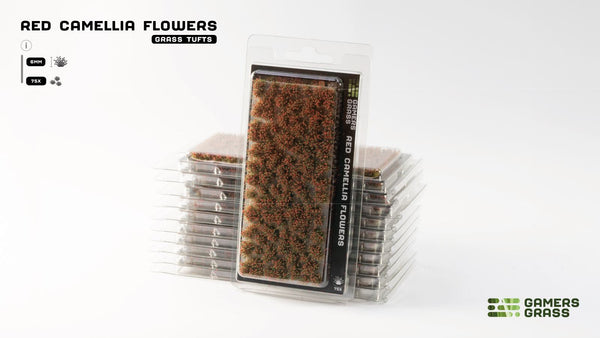Red Camellia Flowers - Gamers Grass