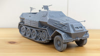 WW2 Half-track Sd.Kfz.8 DB10 Gepanzerte 12t