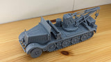 WW2 Half-track Sd.Kfz.9/1 - Crane vehicle