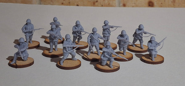 WW2 Soviet: Riflemen Squad Mid-Late War