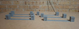 6x Gaslands Basic Gates (Plastic)