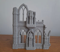 Gothic Ruins 2 Storey with Statues