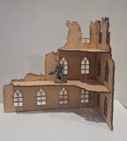 Large Cathedral Ruin 28mm Scale