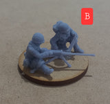 WW2 USA: 50 Cal M2 Browning MG Team