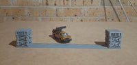 6x Gaslands Basic Gates (Plastic)