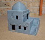 2 Storey Adobe with Dome Roof