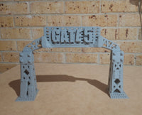 6x Gaslands Deluxe Gates (Plastic)