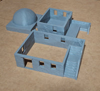 2 Storey Adobe with Dome Roof