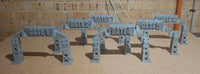 6x Gaslands Deluxe Gates (Plastic)
