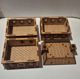 Café de Normandie 3 storey 28mm Scale