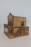 Old West 2 Storey Building 28mm Scale